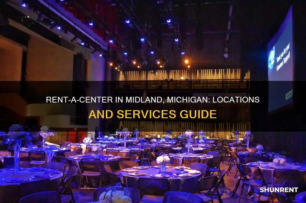 is there a rent a center in midland michigan