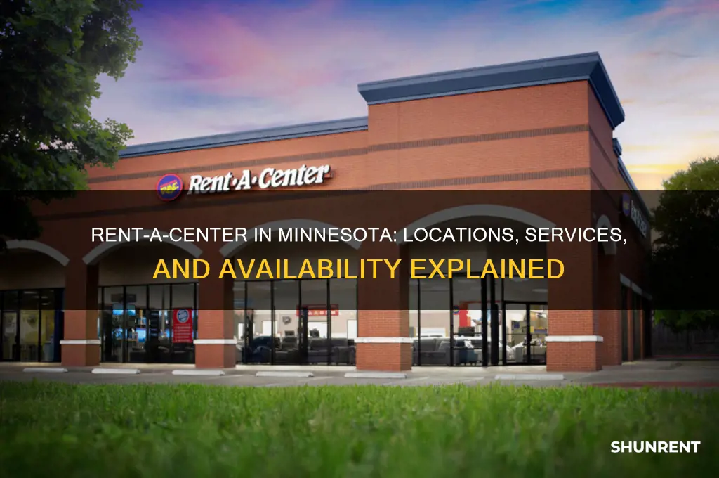 is there a rent a center in minnesota
