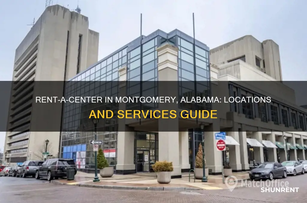 is there a rent a center in montgomery alabama