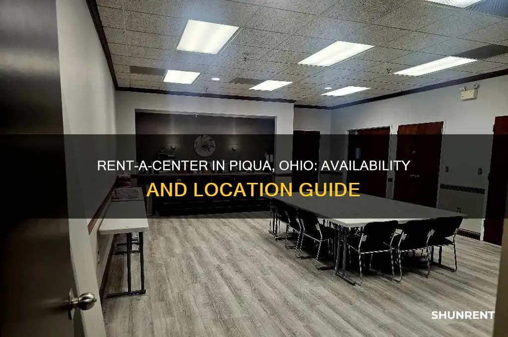 is there a rent a center in piqua ohio