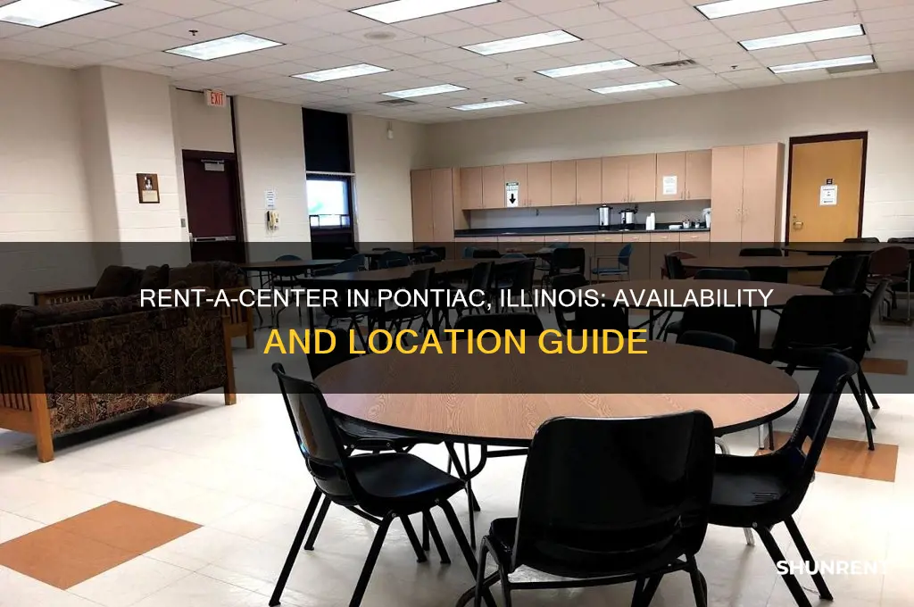 is there a rent a center in pontiac illinois