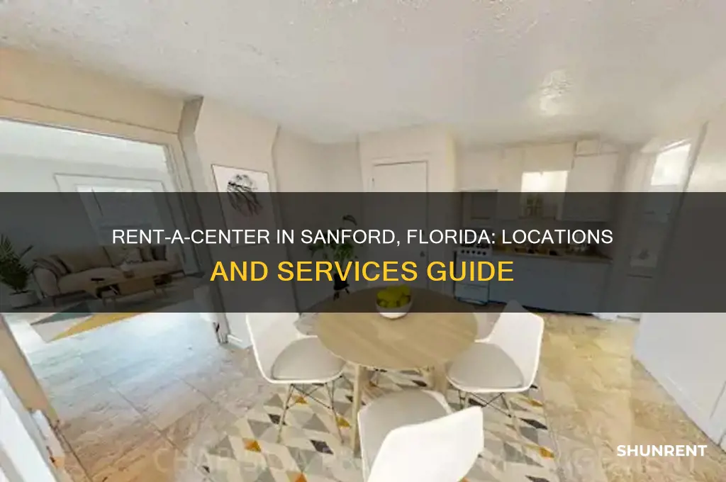 is there a rent a center in sanford florida