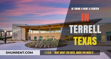 Rent-A-Center in Terrell, Texas: Availability and Location Guide
