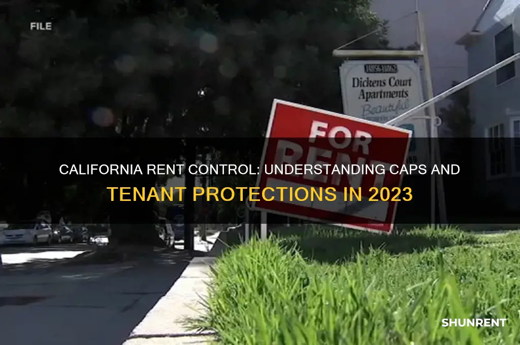is there a rent cap in california