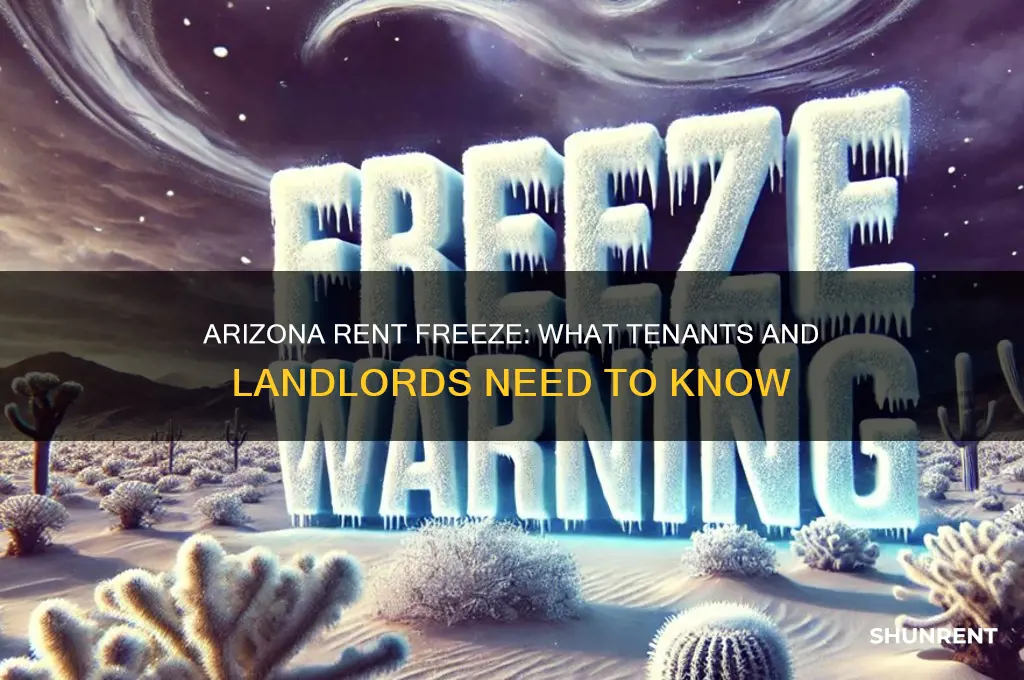 is there a rent freeze in arizona