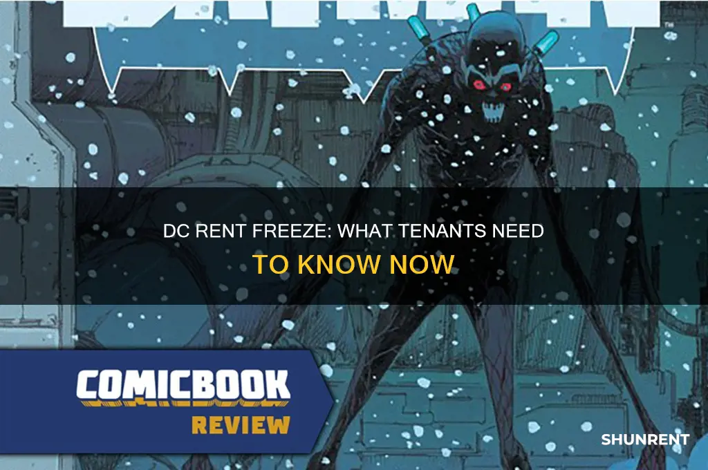 is there a rent freeze in dc