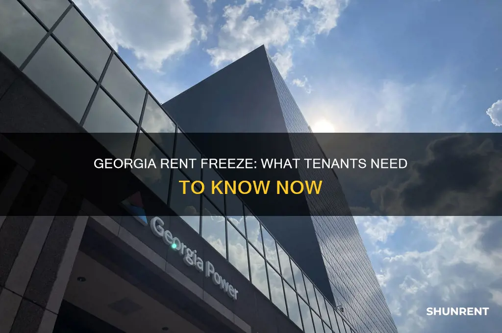 is there a rent freeze in georgia