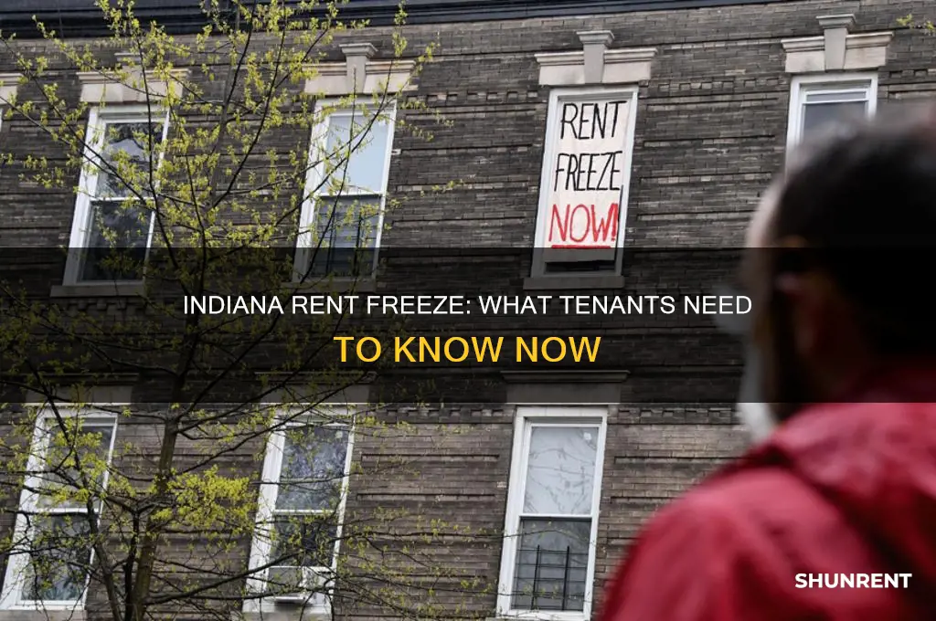 is there a rent freeze in indiana