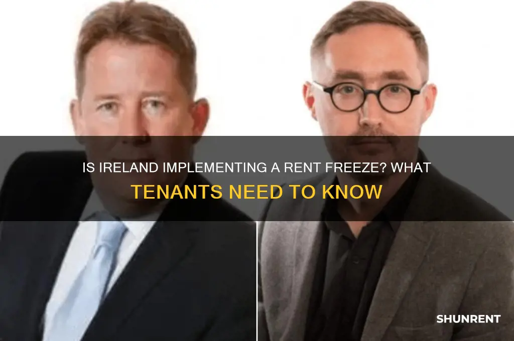 is there a rent freeze in ireland