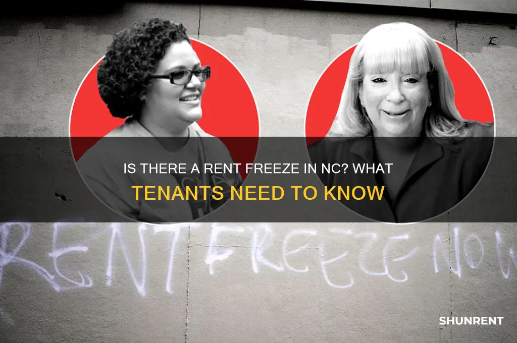 is there a rent freeze in nc