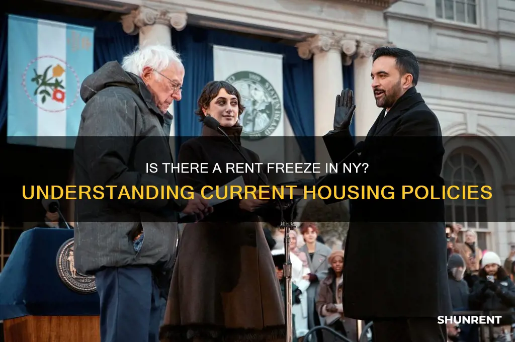 is there a rent freeze in ny