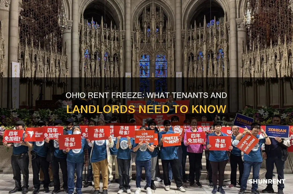 is there a rent freeze in ohio