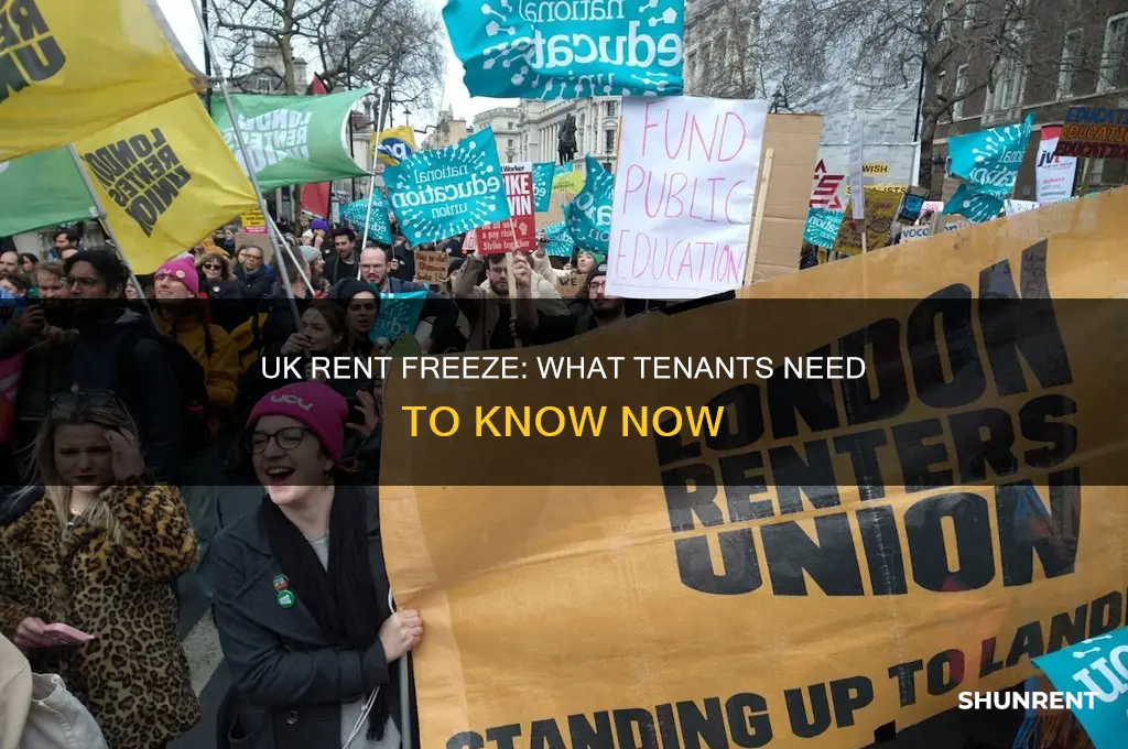 is there a rent freeze in uk