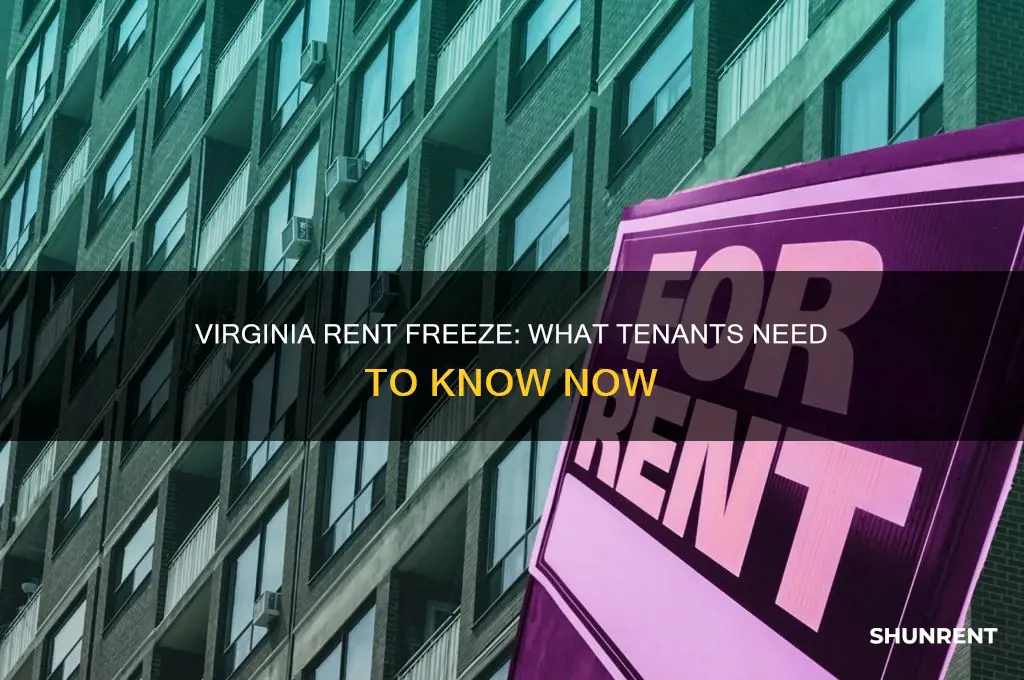 is there a rent freeze in virginia
