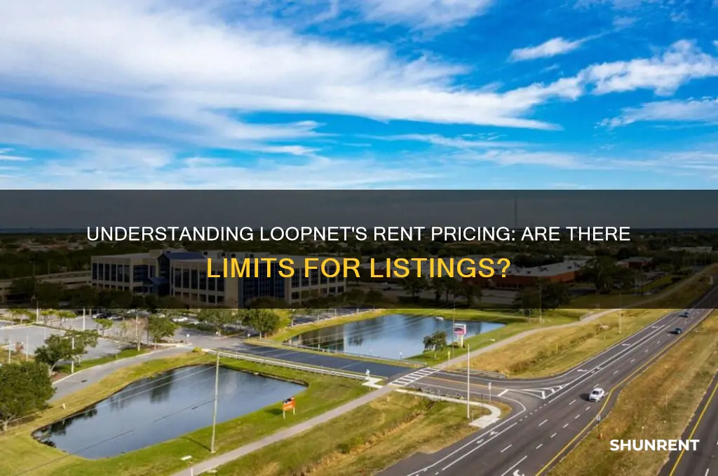 is there a rent price limit on loopnet