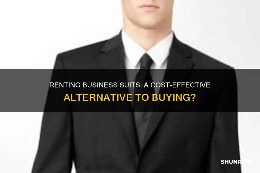 is there a rent the runway for business suits