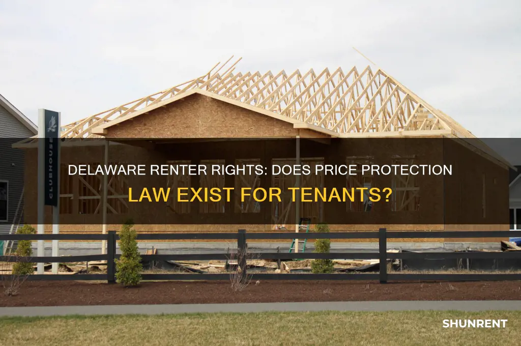 is there a renter law price proctection in delaware