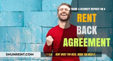 Understanding Rent Back Agreements: Security Deposit Requirements Explained