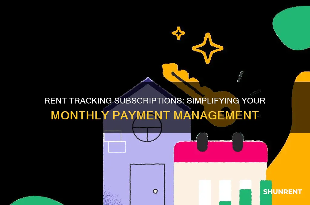 is there a subscrition for rent track