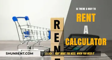 Renting Calculators: A Cost-Effective Solution for Students and Professionals