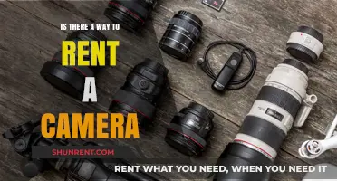 Renting Cameras: Affordable Options for Photography Enthusiasts and Professionals