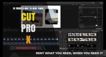 Renting Final Cut Pro X: Options and Alternatives for Editors