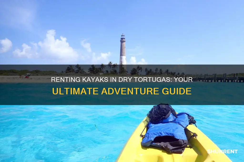 is there a way to rent kayaks in dry tortugas