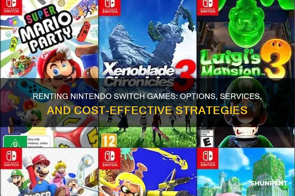 is there a way to rent switch games