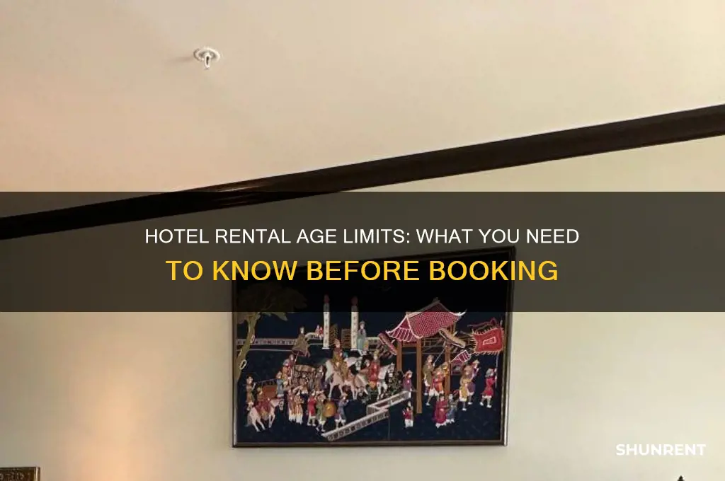 is there an age requirement to rent a hotel
