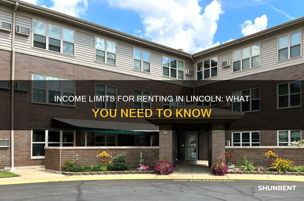 is there an income limit to rent from lincoln