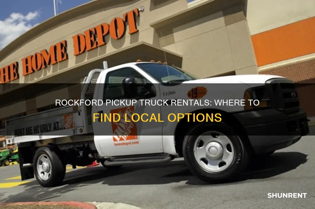 is there any company in rockford that rents pickup trucks