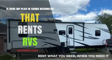 RV Rentals in Yakima, Washington: Where to Find Your Adventure