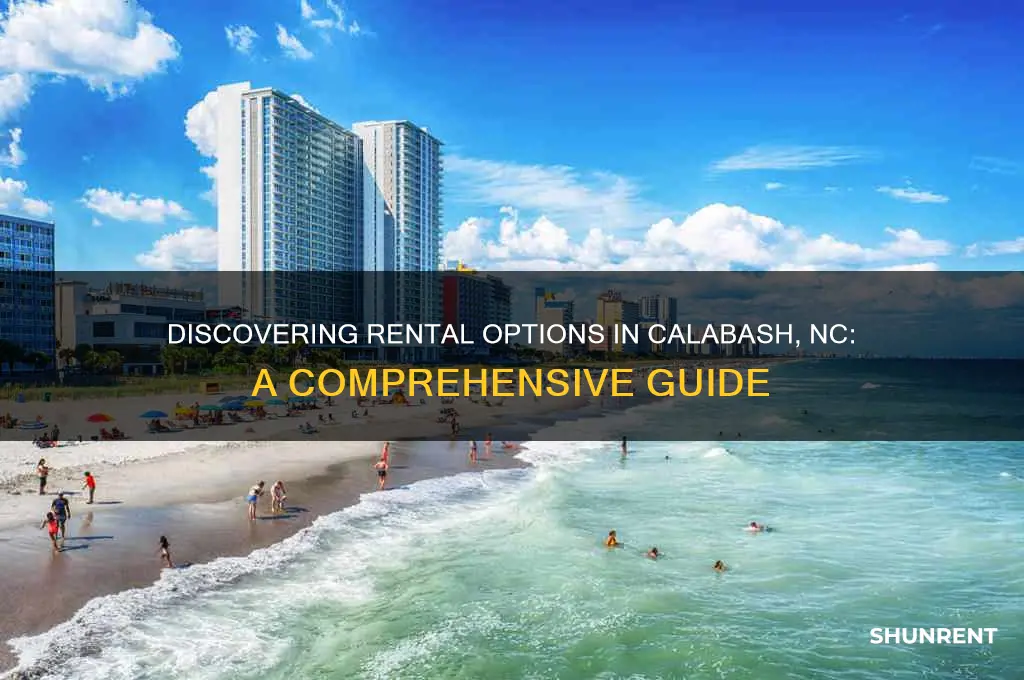is there any place to rent in calabash nc