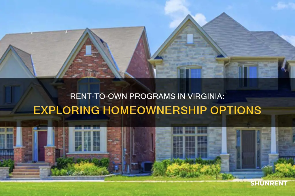 is there any rent to own programs in virginia