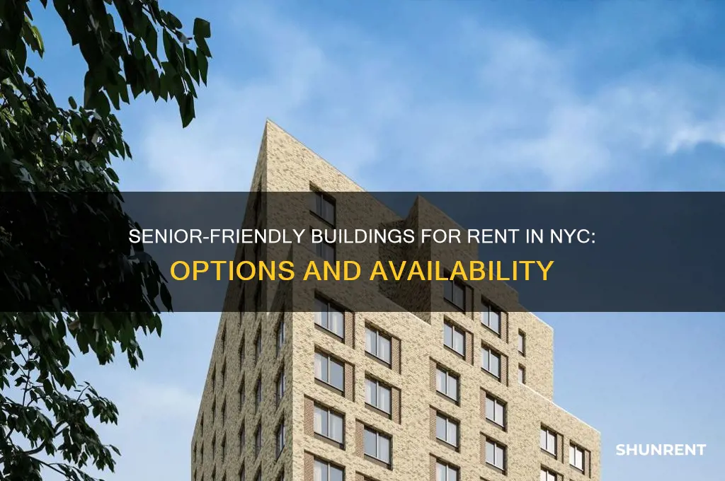 is there any senior buildings for rent in ny