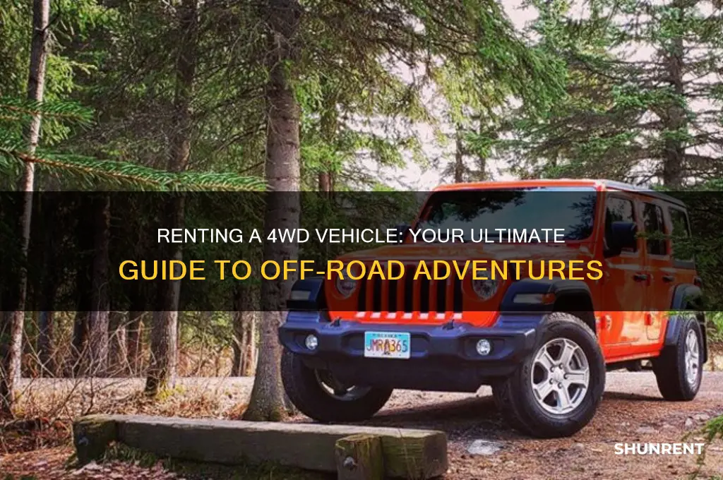 is there any way to rent a 4wd vehicle