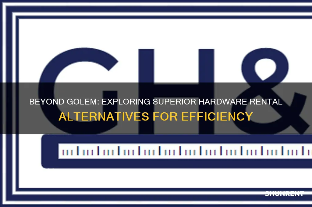 is there anything better than golem for renting out hardware