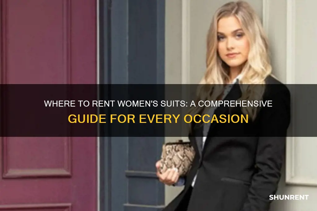 is there anywhere to rent a women