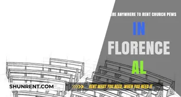 Renting Church Pews in Florence, AL: Where to Find Them