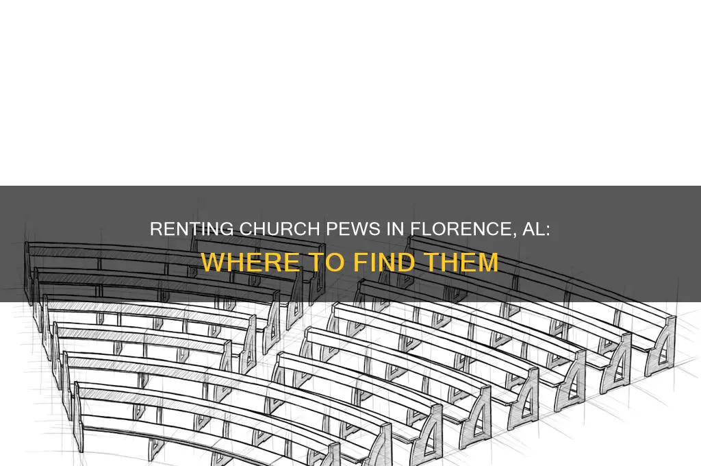 is there anywhere to rent church pews in florence al