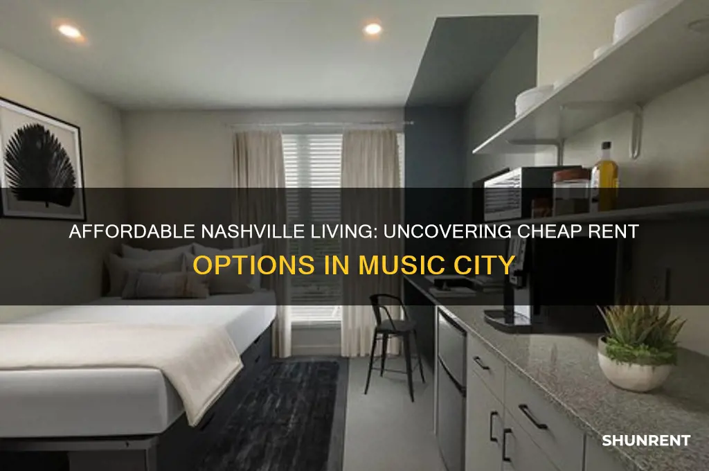 is there cheap rent in nashville tn
