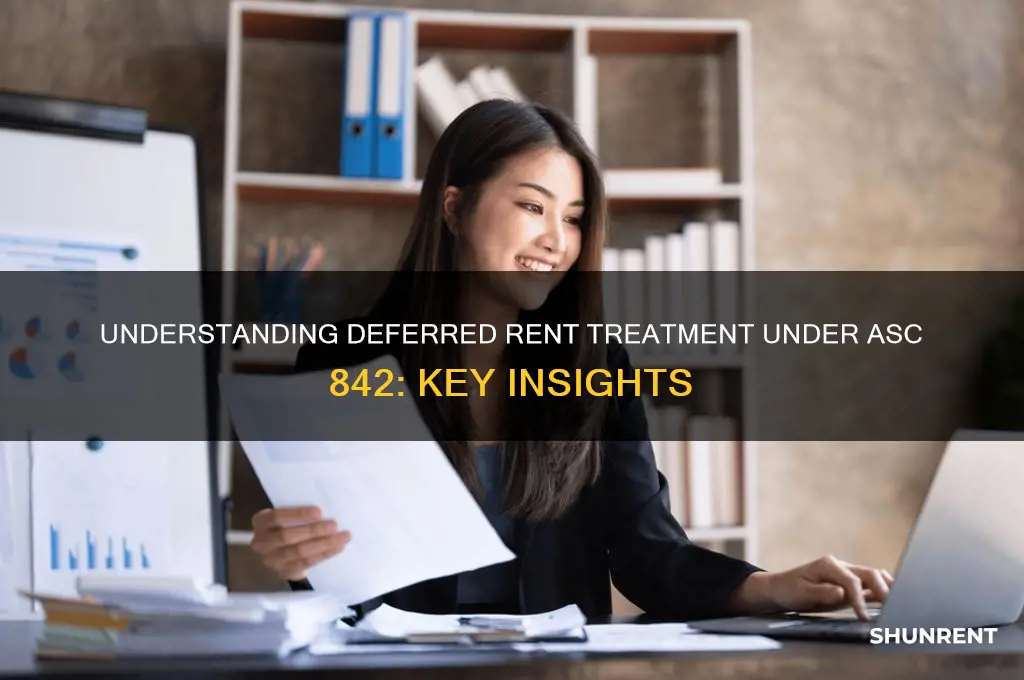 is there deferred rent under asc 842