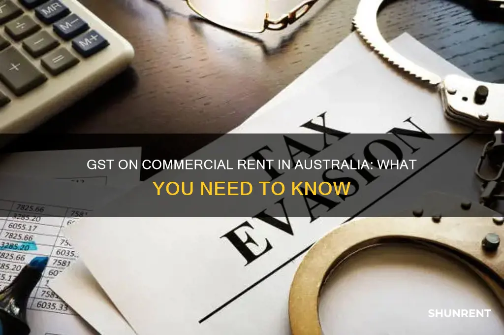 is there gst on commercial rent in australia
