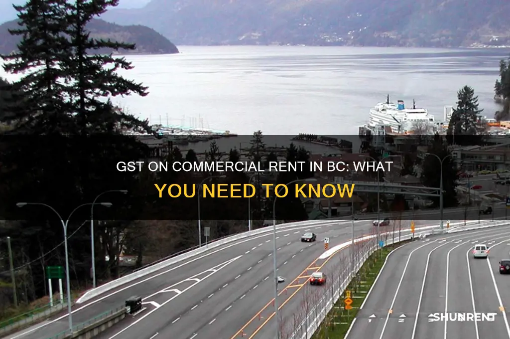 is there gst on commercial rent in bc