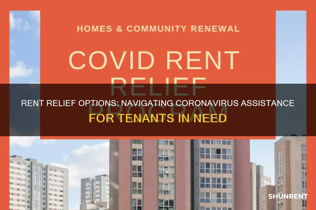 is there help with rent during coronavirus