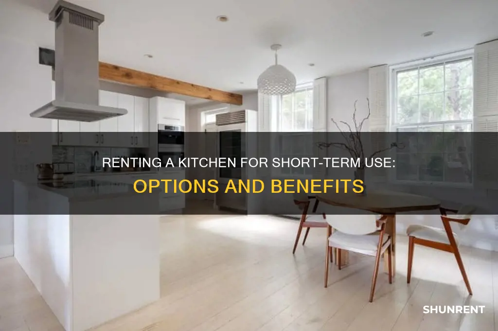 is there kitchen for rent for a few hours
