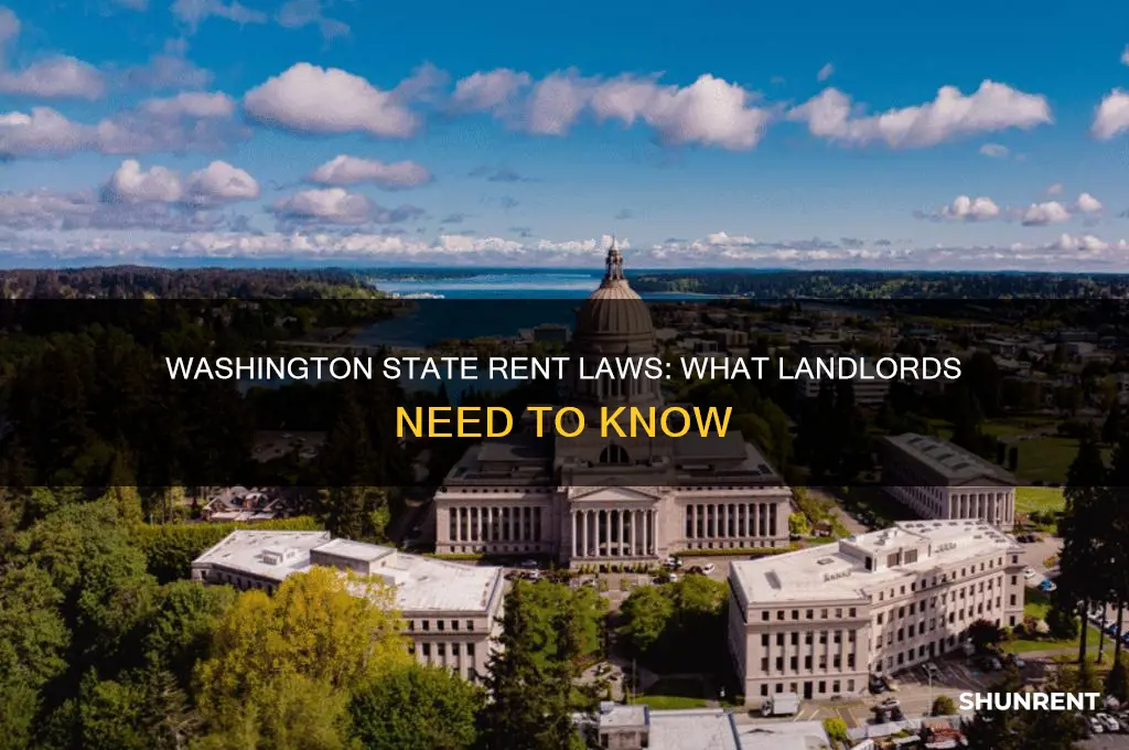 is there laws in wa state about raising rent