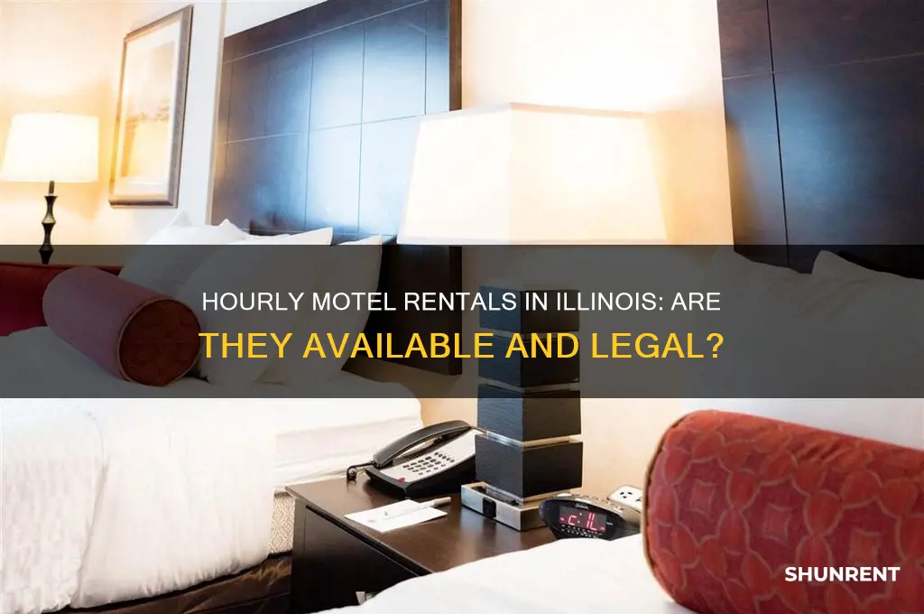 is there motel renting by hour illinois