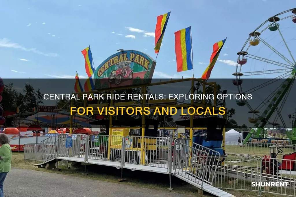 is there rides for rent in central park