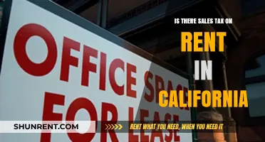 California Rent Sales Tax: What Tenants Need to Know